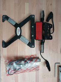 Portatarga regolabile DM Racing + Kit Frecce LED