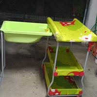 Bagnetto/fasciatoio ampio e imbottito