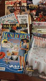 riviste maglia cucito ricamo uncinetto 