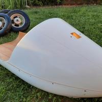 Ruote con coperture e camere nuove e carena delta