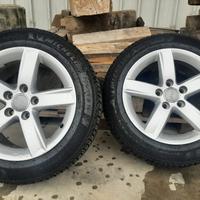 CERCHI ORIGINALI AUTO D. 16" + GOMME INVERNALI