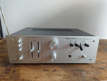 amplificatore hifi scott