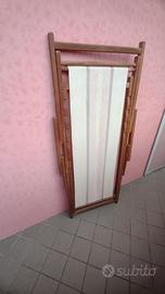 Sdraio Vintage da Spiaggia o Giardino Anni '60/'70