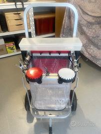 Carrello trota laghetto