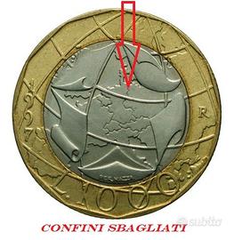 Rotolino Mille Lire 1997 Germania Divisa FDC