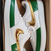 Nike Court Vision Low Custom Oro Uomo Customized