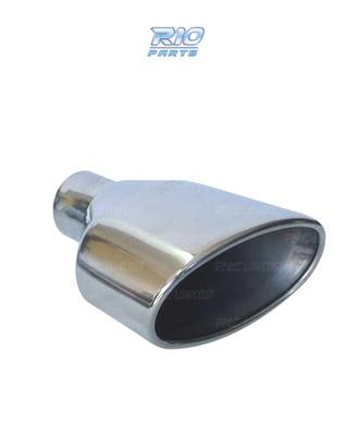 TERMINALE SCARICO OVALE IN ACCIAIO INOX TIPO RS4 C