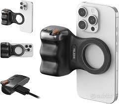 Impugnatura Smartphone per iPhone/Android (Nero)