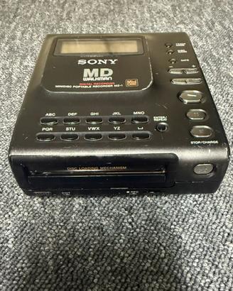 Vintage Sony MZ1 Walkman Mini Disc 1992