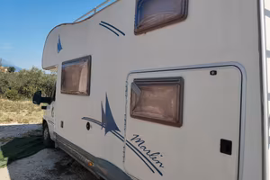Splendido camper mansardato 