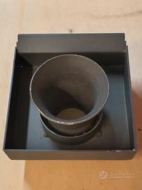 bracere stufa pellet cadel mcz con griglia inox 