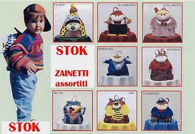 9 ZAINETTI PER BAMBINI - STOCK