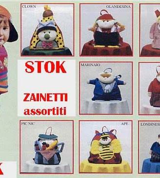9 ZAINETTI PER BAMBINI - STOCK