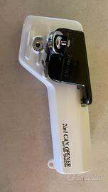 Apriscatole elettrico a batteria.