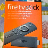 FIRE TV STICK 2^ gen con telecomando vocale Alexa