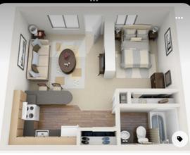 Open space 35mq vicino metro - Pre. tutto incluso