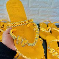 Havaianas Farfalle decorate con Swarovski