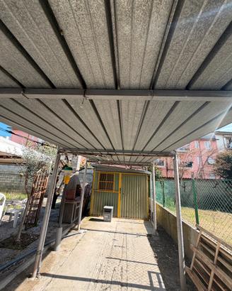 Pergola/copertura in Ferro