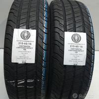 2 gomme 215 65 16 continental a39678