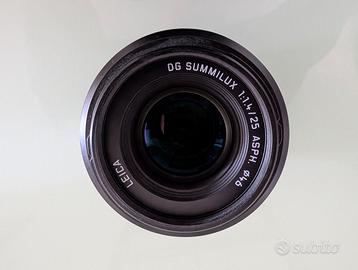 Lumix Leica 25mm f/1.4 MFT - Usato Poco, 279€