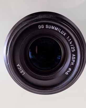 Lumix Leica 25mm f/1.4 MFT - Usato Poco, 279€