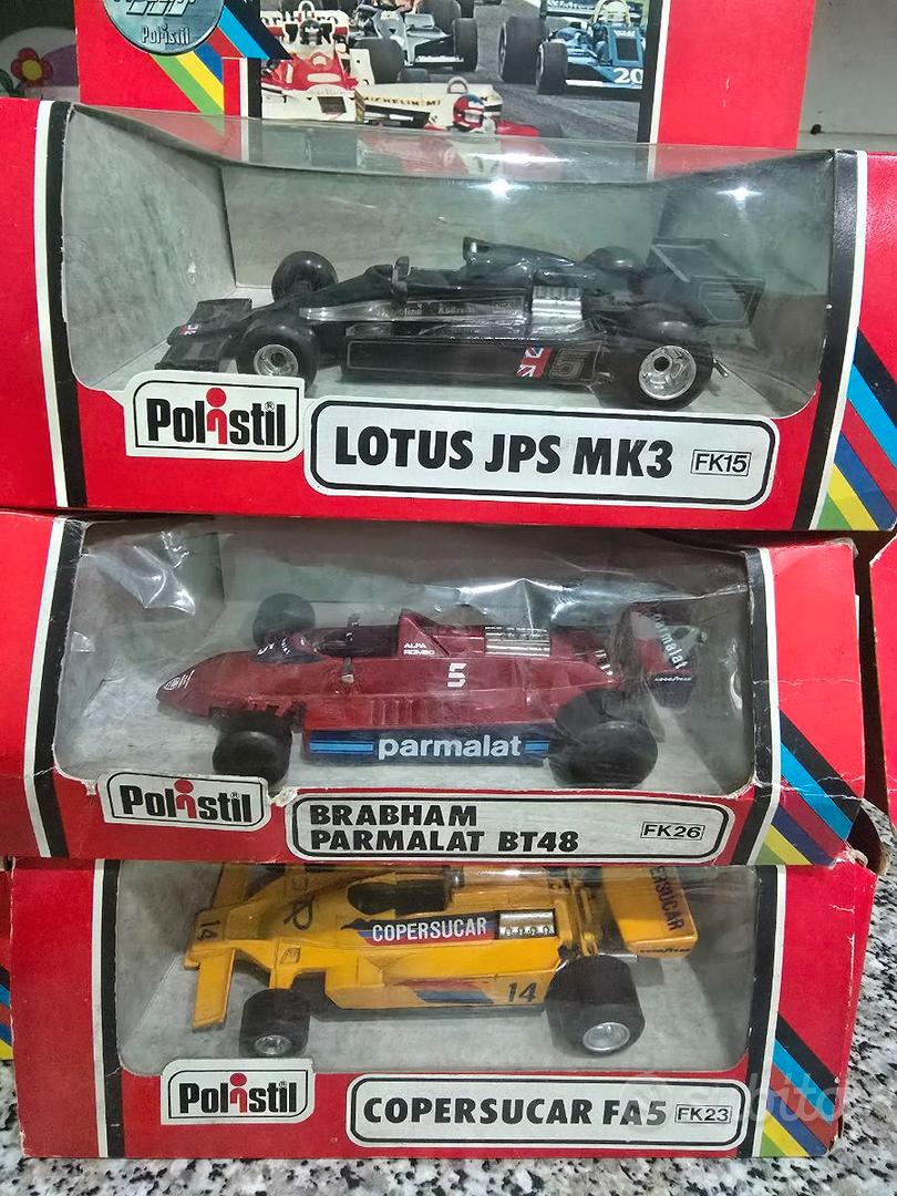 Lot 4 Voitures Politoys F1 1/32 En Tôle - Pour Pièces Ou Collection