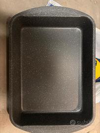 Teglia forno rettangolare antiaderente 35x25x7