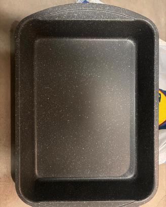 Teglia forno rettangolare antiaderente 35x25x7