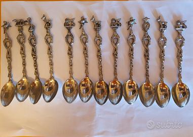 Cucchiaini in silver plate