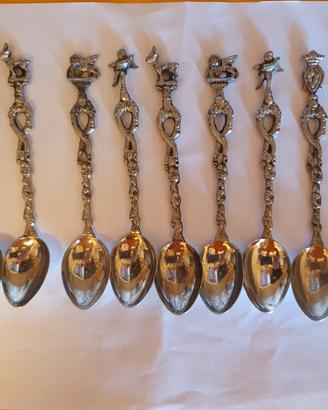 Cucchiaini in silver plate