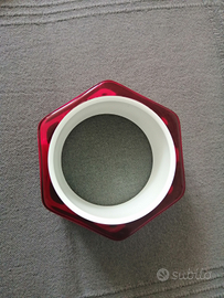 Bracciale fucsia e bianco