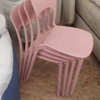 sedie nuove rosa 