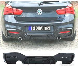 DIFFUSORE BMW F20 LCI 15-19 LOOK M COMPETITION NER