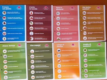Schede ricette per cucinare: lotto 48 pezzi