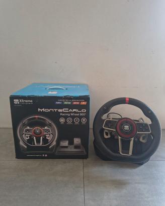 Volante Racing Wheel Montecarlo 900° con scatola
