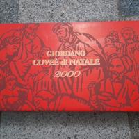 scatola vini Giordano anno 2000 natalizie