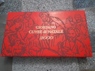 scatola vini Giordano anno 2000 natalizie