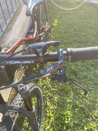 Mountain bike olimpia carbonio taglia S  FULL