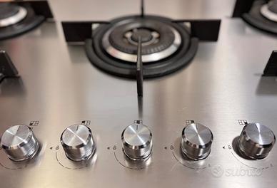 piano cottura gas FRANKE 5 fuochi 90 cm