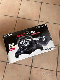 Volante e pedaliera per PC  Windows, PS3 e PS2