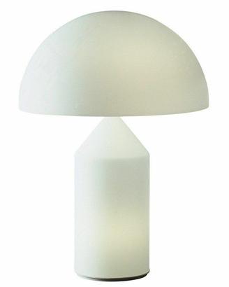 Oluce Atollo 237 Vetro Medio - Lampada da tavolo