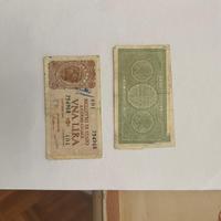 Banconota da una lira 1944