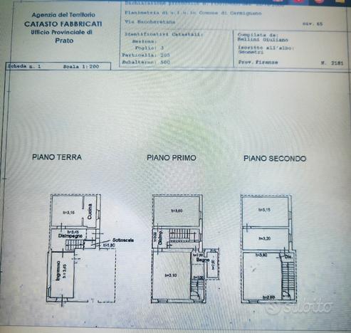 Vendita nuda proprietá terratetto unifamiliare