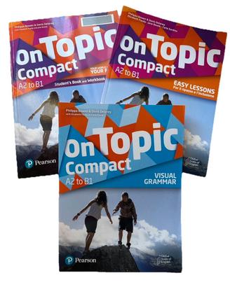 Libro “On Topic Compact A2/B1”