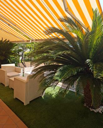 Splendido trilocale con giardino e garage