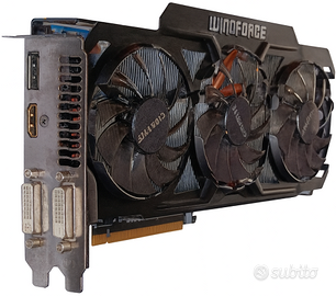 Scheda VIDEO Nvidia Gigabyte WindForce GTX770, 4GB