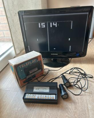TELEPLAY C&G gioco elettronico anni 70 con scatola