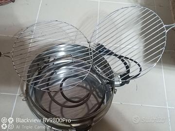 Griglia elettrica funzionante 220 volt inox
