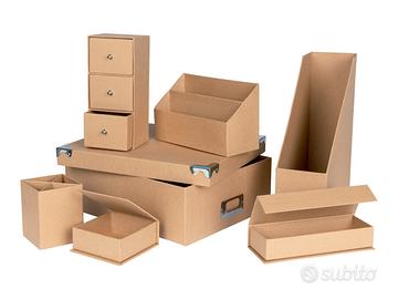 Organizer portaoggetti da scrivania pc (1 set) 