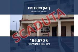 Immobile in asta di 287 m² con box auto a Pisticci